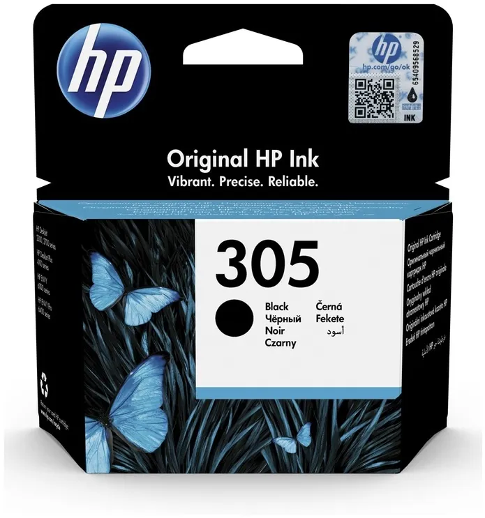 ראש דיו שחור מקורי HP 305 3YM61AE