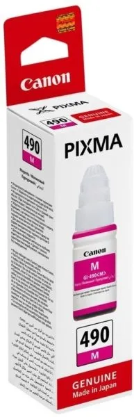 ראש דיו אדום מקורי Canon GI490M