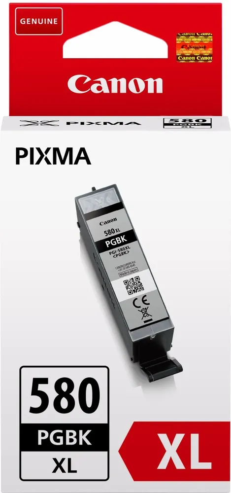 ראש דיו שחור מקורי Canon PGI580PGBKXL
