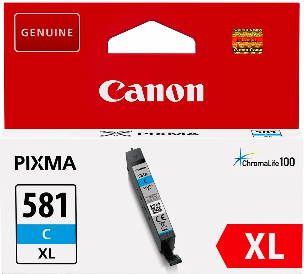 ראש דיו כחול מקורי Canon CLI-581XL C