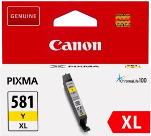 ראש דיו צהוב מקורי Canon CLI-581XL Y