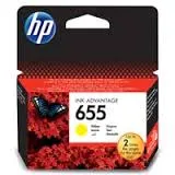 ראש דיו צהוב מקורי HP 655 CZ112AE