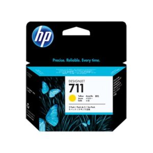 ראש דיו צהוב מקורי HP CZ136A 711