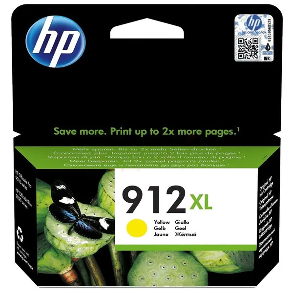 ראש דיו צהוב מקורי HP 912XL 3YL83AE