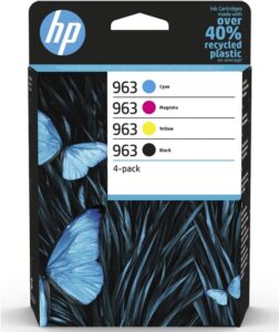 מארז 4 ראשי דיו מקוריים HP 963 6ZC70AE