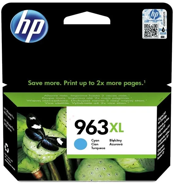 ראש דיו מקורי כחול HP 963XL 3JA27AE