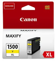 ראש דיו צהוב מקורי Canon PGI-1500XL Y