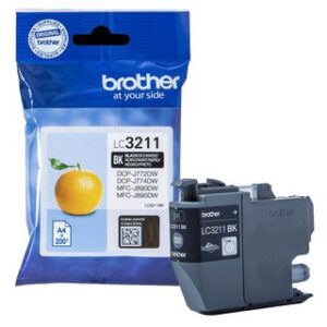 ראש דיו שחור מקורי Brother LC3211BK