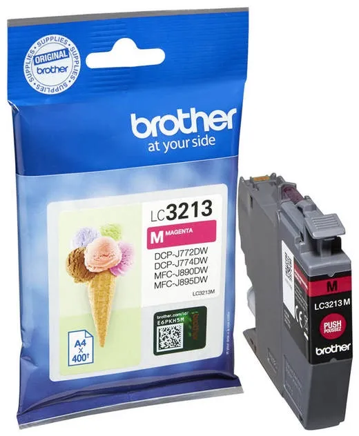 ראש דיו אדום מקורי Brother LC3213M