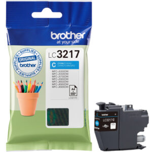 ראש דיו כחול מקורי Brother LC-3217C