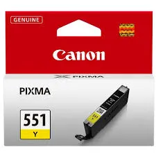 ראש דיו צהוב מקורי Canon CLI 551Y