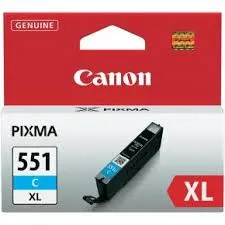 ראש דיו סיאן מקורי Canon CLI 551C XL