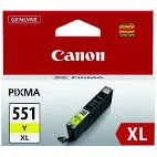 ראש דיו צהוב מקורי Canon CLI 551Y XL
