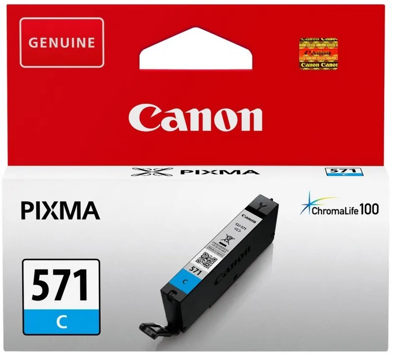 ראש דיו כחול מקורי Canon CLI571C