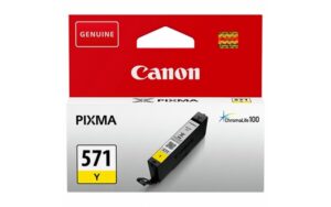 ראש דיו צהוב מקורי Canon CLI571Y