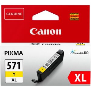 ראש דיו צהוב מקורי Canon CLI571YXL
