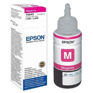 ראש דיו אדום מקורי Epson T6643
