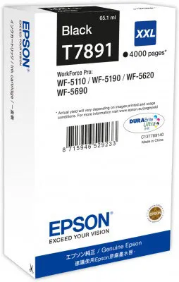 ראש דיו שחור מקורי Epson T7891