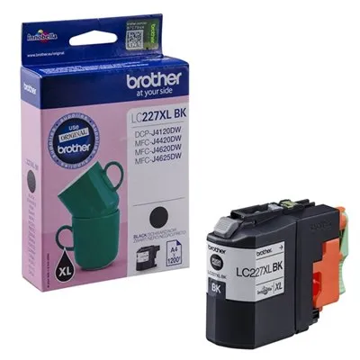 ראש דיו מקורי שחור Brother LC227XLBK