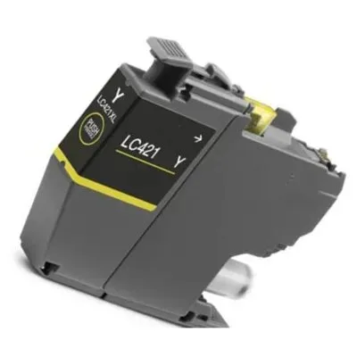 ראש דיו צהוב תואם Brother LC421Y