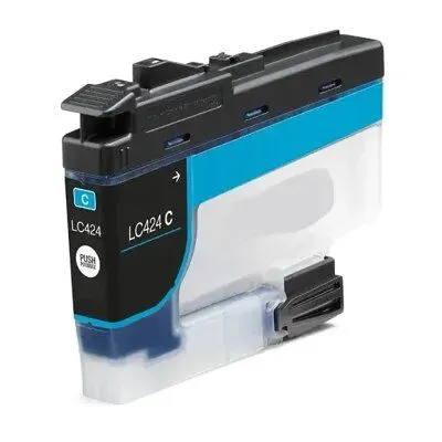 ראש דיו כחול תואם Brother LC424C