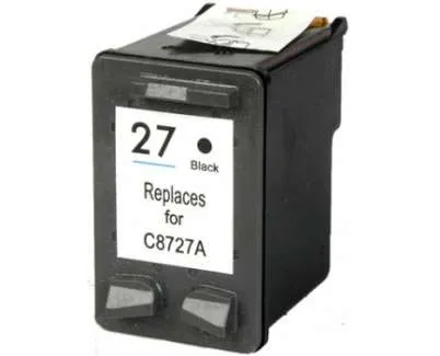 ראש דיו שחור תואם HP 27 C8727AE