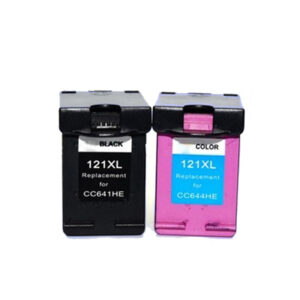 ראש דיו שחור + צבעוני תואם HP 121 HP CN637HE