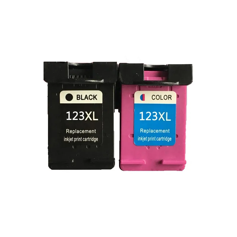 חבילת חסכון שחור + צבע תואם HP 123XL
