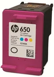 ראש דיו צבעוני תואם HP 650 CZ102AE