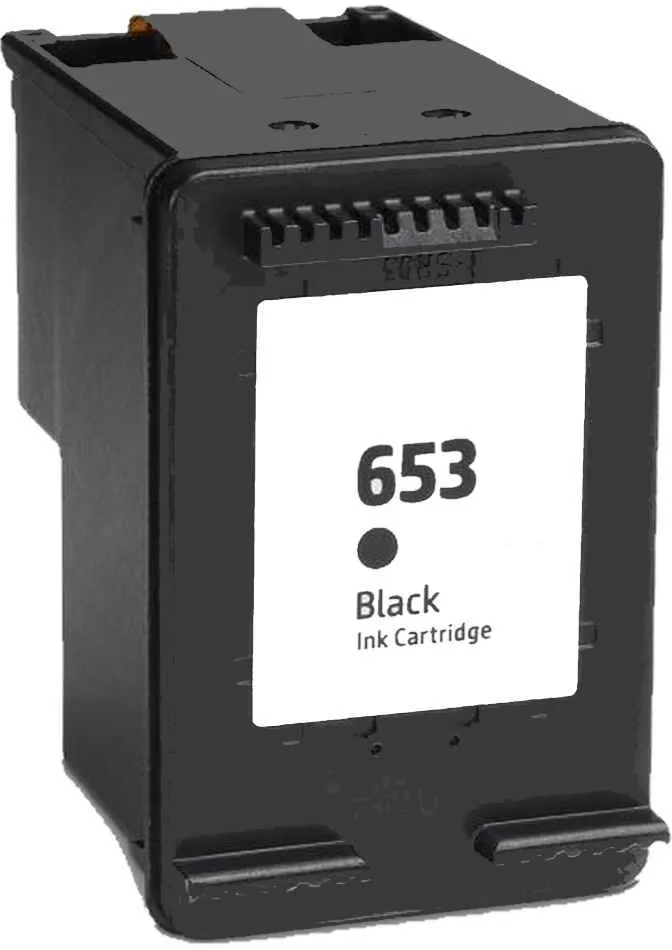 ‏ראש דיו שחור תואם HP 653 3YM75AE – כמות כפולה