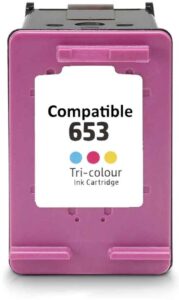 ‏ראש דיו צבעוני תואם HP 653 3YM74AE - כמות כפולה