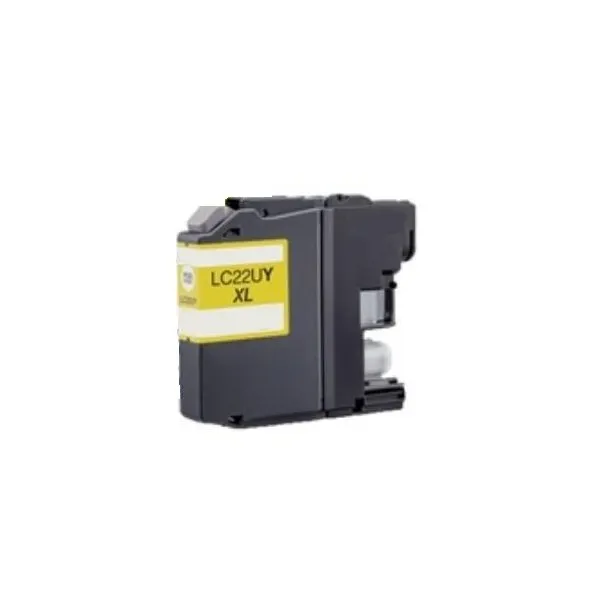 ראש דיו צהוב תואם Brother LC22UY XL