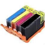 2 סטים של 4 ראשי דיו תואמים HP 655