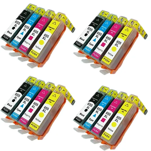 ארבעה סטים תואמים HP 655