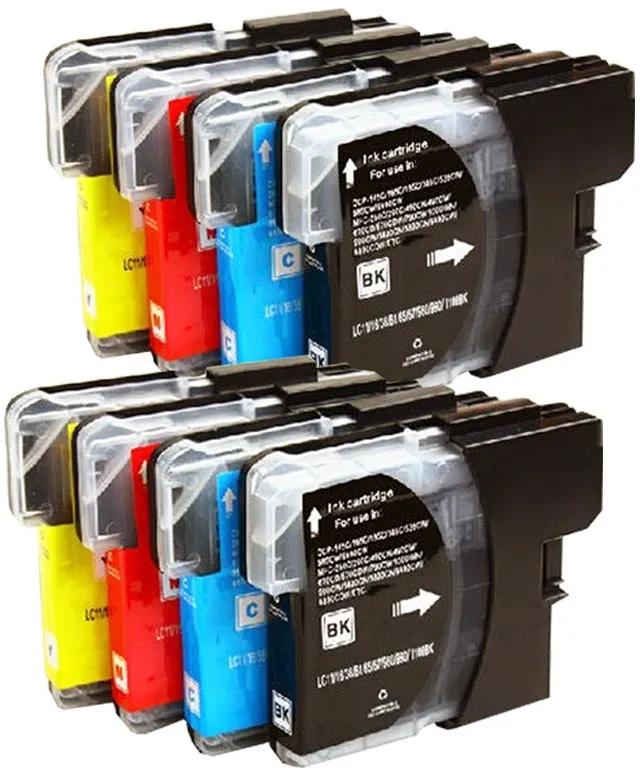 שני סטים תואמים Brother LC980