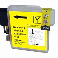 ראש דיו צהוב תואם Brother lc980Y