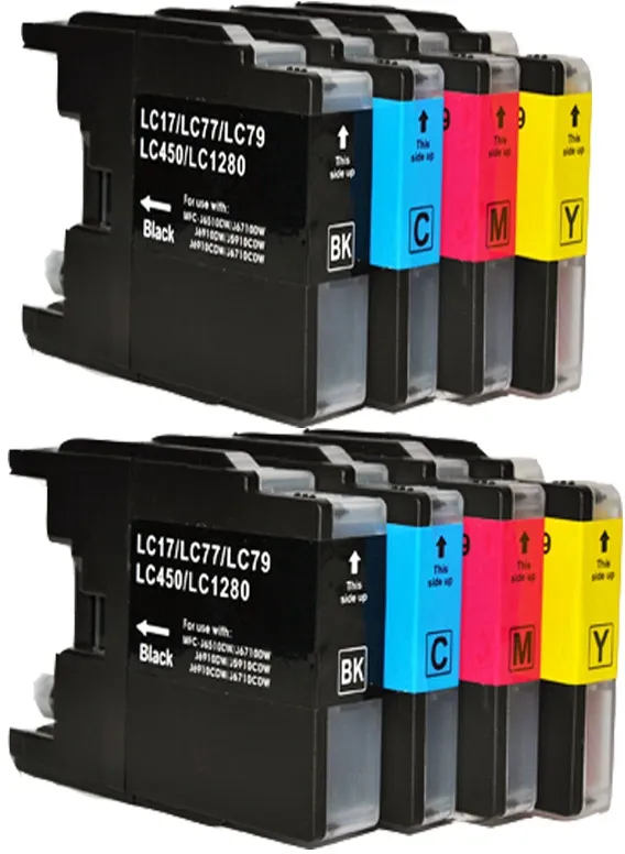 שני סטים תואמים Brother LC1240