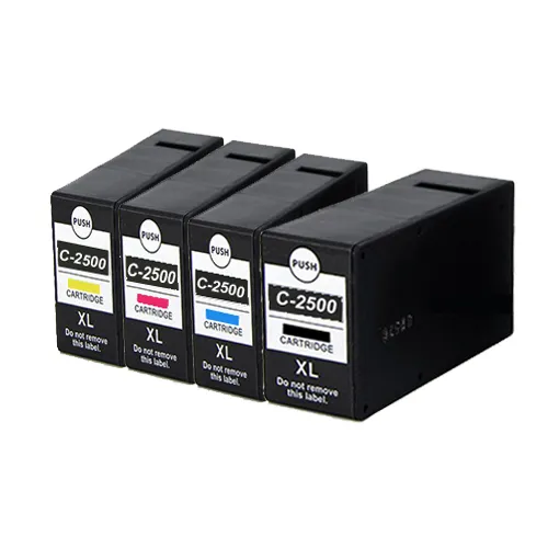 סט 4 ראשי דיו תואמים Canon PGI2500XL