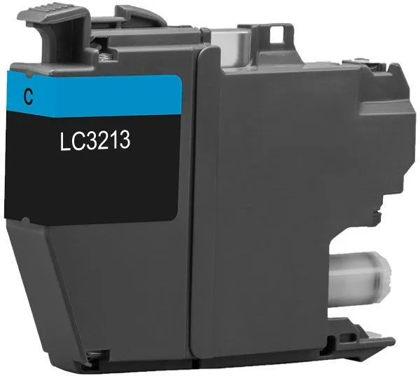 ראש דיו כחול תואם Brother LC3213C