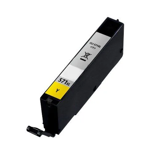 ראש דיו צהוב תואם Canon CLI571YXL