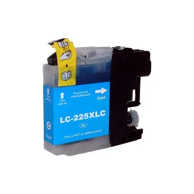 ראש דיו תואם כחול Brother LC225XLC