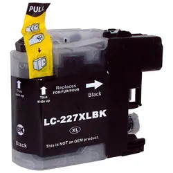 ראש דיו שחור תואם Brother LC227XLBK