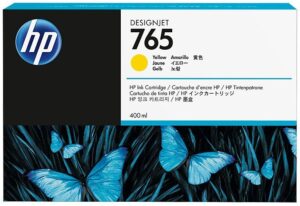 ראש דיו צהוב מקורי HP 765 F9J50A