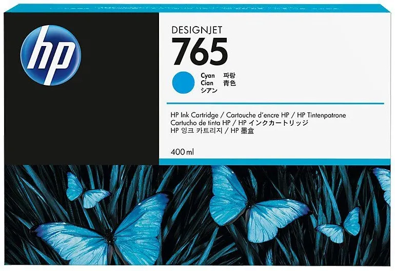 ראש דיו כחול מקורי HP 765 F9J52A