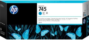 ראש דיו כחול מקורי HP 745 F9K03A