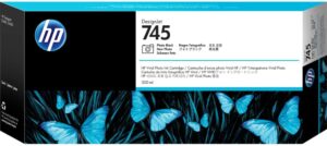 ראש דיו שחור פוטו מקורי HP 745 F9K04A