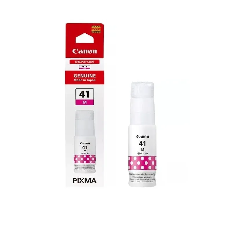 מיכל דיו אדום מקורי Canon GI-41 M