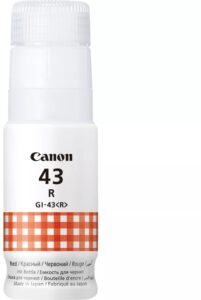 מיכל דיו אדום מקורי Canon GI-43 R