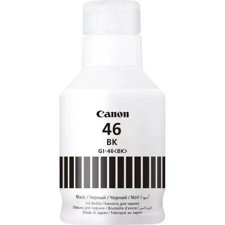 מיכל דיו שחור מקורי Canon GI-46 BK