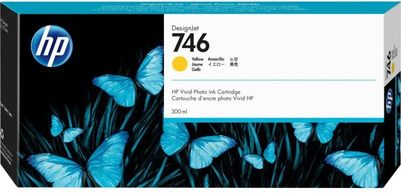 ראש דיו צהוב מקורי HP 746 P2V79A